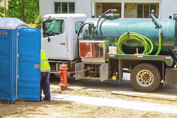 Porta Potty Rental of Ridgefield workers